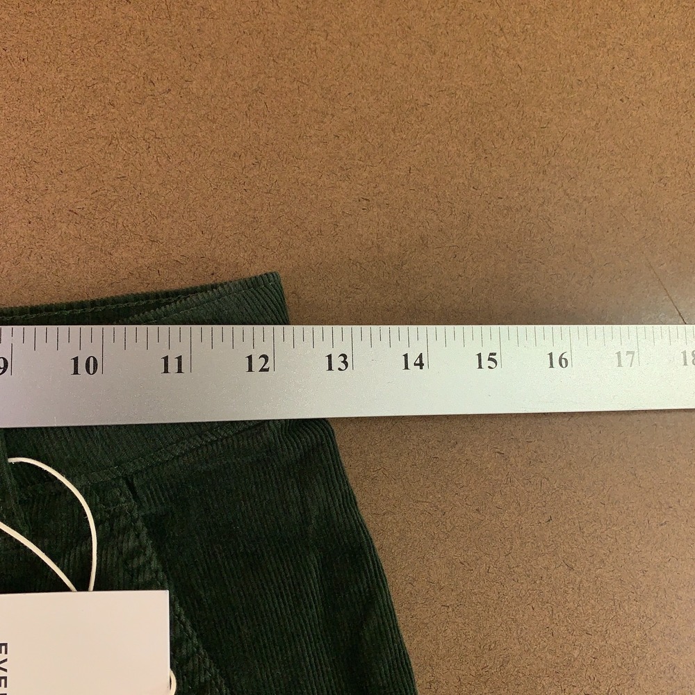 Everlane Womens 00 Dark Forest The Utility Barrel Corduroy Ankle Pants NWT - Picture 10 of 14